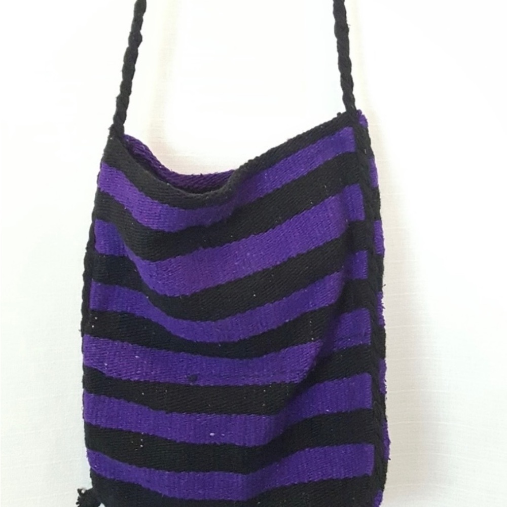 Mexican Artisan Serape Crossbody Bag